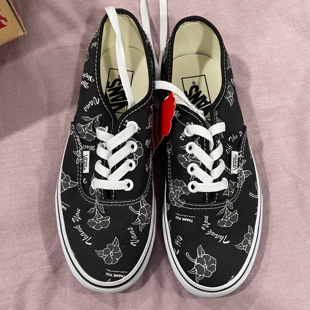 Vans Thank You Floral Shoes